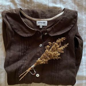 Cotton Candy Brown Dress